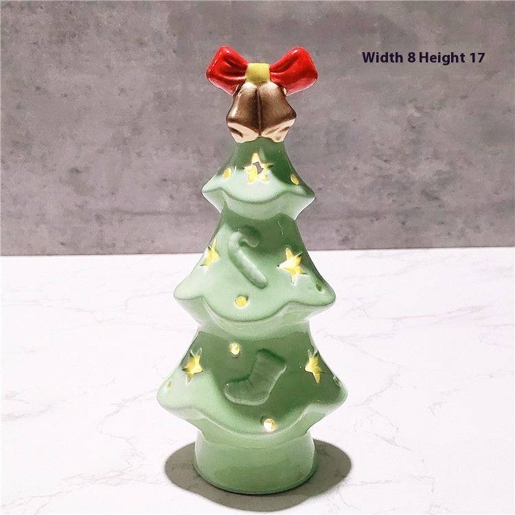 Christmas ceramic tree light