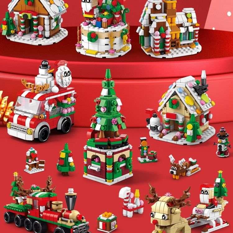 Christmas lego house